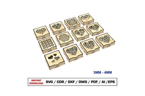 Caja De Joyeria Decorativa 2 Creativo Digital